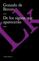 de Los Signos Que Aparecer?n 8498162424 Book Cover