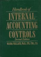 HDBK INTERNAL ACCT CONTROLS * WALLACE 0133880591 Book Cover