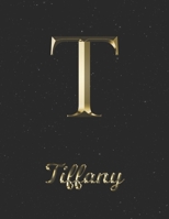 Tiffany: 1 Year Daily Planner (12 Months) Yellow Gold Effect Letter T Initial First Name 2020 - 2021 365 Pages for Planning January 20 - December 20 Appointment Calendar Schedule Plan Each Day, Set Go 1698894120 Book Cover