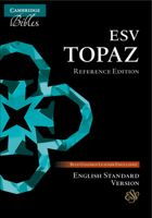 ESV Topaz Reference Bible, Dark Blue Goatskin Leather, Es676: Xrl 1108702260 Book Cover