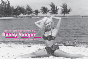 Bikini Girl Postcards by Bunny Yeager: Shore Wish You Were Here! 0764323881 Book Cover