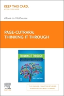 Thinking It Through: Clinical Reasoning, Clinical Judgement, and Decision Making in Canadian Nursing - Elsevier E-Book on Vitalsource (Retail Access C 0443127816 Book Cover