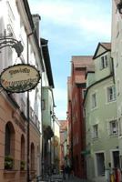 Pretty Narrow Alley in Regensburg, Germany Journal: Take Notes, Write Down Memories in this 150 Page Lined Journal 1717465048 Book Cover