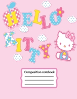 Composition Notebook: hello kitty journal with Wide Ruled Notebook Lined School Journal 100 Pages 8.5x11 Children Kids Girls Teens Women Subject ... hello kitty (Wide Ruled School Composition Books) 1705929974 Book Cover