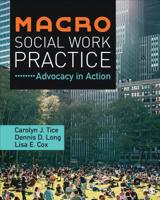 Macro Social Work Practice: Advocacy in Action 1506388418 Book Cover