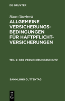 Der Versicherungsschutz 3111029190 Book Cover