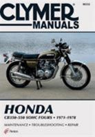 Honda Cb350-550Cc Sohc Fours, 1971-1978 (Clymer Motorcycle Repair Series) (Clymer Motorcycle Repair Series) B0049UNM1Q Book Cover