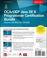 OCA/OCP Java SE 8 Programmer Certification Bundle 1260452190 Book Cover