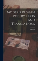 Modern Russian Poetry Texts and Translations 101647024X Book Cover