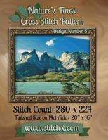 Nature's Finest Cross Stitch Pattern: Design Number 51 1502575604 Book Cover