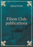 Filson Club Publications 5518555806 Book Cover