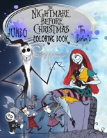 The Nightmare Before Christmas Coloring Book: Tim Burton Coloring Book With Unofficial High Quality Images For Kids And Adults 1692014978 Book Cover