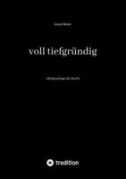 voll tiefgründig: shitposting als buch (German Edition) 3384017102 Book Cover