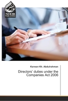 Directors' duties under the Companies Act 2006 620234427X Book Cover