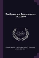 Emblemes and Epigrammes ... 1378978048 Book Cover