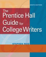 The Prentice Hall Guide for College Writers 0536977895 Book Cover