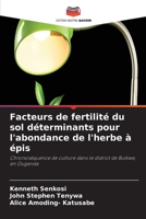 Facteurs de fertilité du sol déterminants pour l'abondance de l'herbe à épis (French Edition) 6630148908 Book Cover