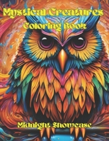 Mystical Creatures Mandala Coloring Book B0CHL5KLBD Book Cover
