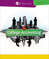 Study Guide with Working Papers, Chapters 1-9 for Heintz/Parry's College Accounting 1285059379 Book Cover