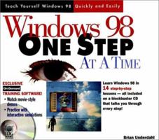 Windows® 98 One Step at a Time 0764531840 Book Cover