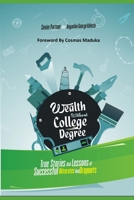 WEALTH WITHOUT COLLEGE DEGREE: True Stories and Lessons of Successful Illiterates and Dropouts B088N91JMX Book Cover