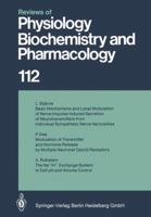 Reviews of Physiology, Biochemistry and Pharmacology 3662310368 Book Cover