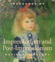 Treasures of Impressionsim and Post-Impressionism : National Gallery of Art (Tiny Folio) 1558595619 Book Cover