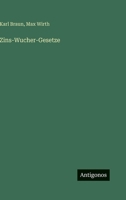 Zins-Wucher-Gesetze 3368011081 Book Cover