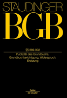 �� 889-902: (�ffentlicher Glaube Des Grundbuchs, Grundbuchberichtigung, Widerspruch Gegen Richtigkeit Des Grundbuchs) 3805912897 Book Cover