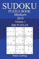 300 Medium Sudoku Puzzle Book 2019 1720343195 Book Cover