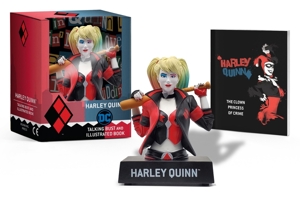 Harley Quinn Talking Figure and Illustrated Book 0762474688 Book Cover