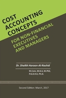 Cost Accounting Concepts for Nonfinancial Executives and Managers 1365767299 Book Cover