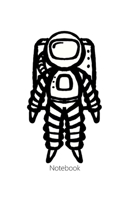 Notebook: Spaceman Astronaut Notebook 1689963549 Book Cover