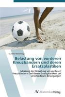 Belastung Von Vorderen Kreuzbandern Und Deren Ersatzplastiken 3639383265 Book Cover