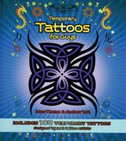 Temporary Tattoos for Guys: Includes 100 Temporary Tattoos 0785826572 Book Cover
