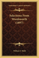 Selections from Wordsworth 1241349401 Book Cover