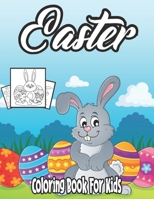 Easter Coloring Book for Kids: Happy Easter Activity Book for Kids Ages 4-8 B08T3V6PS2 Book Cover