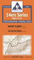 Colorado 14ers Maps Series 6 of 16 - Elbert | La Plata 1946906050 Book Cover