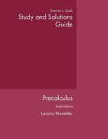 Study and Solutions Guide to accompany Precalculus, 6th edition 0618314377 Book Cover