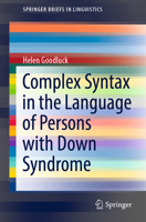 Complex Syntax in the Language of Persons with Down Syndrome 3030964396 Book Cover