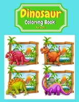 Dinosaur Coloring Book for Kids 1716182085 Book Cover