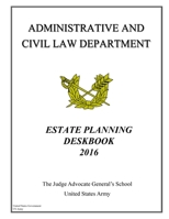 Estate Planning Deskbook 2016 B08RCCNV8L Book Cover