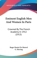 Eminent English Men & Women in Paris 0530155990 Book Cover