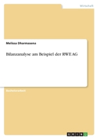 Bilanzanalyse am Beispiel der RWE AG 334669920X Book Cover