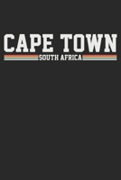 Notebook Journal: Cape Town South Africa 6x9 Dot Grid 120 Pages 1671136381 Book Cover