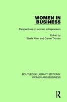 Women in Business: Perspectives on Women Entrepreneurs (Social Analysis) 1138280984 Book Cover