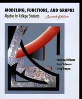 Modeling, Functions, and Graphs: Algebra for College Students 0534419410 Book Cover