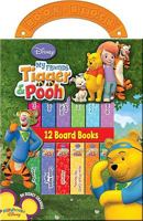 My Friends Tigger & Pooh: 12 Board Books 1412793718 Book Cover