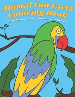 Animal Fun Facts Coloring Book B0BW23B2X4 Book Cover