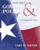 Government and Politics of Texas 007352641X Book Cover